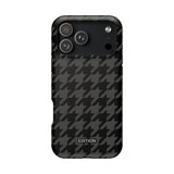 Grey Houndstooth Case