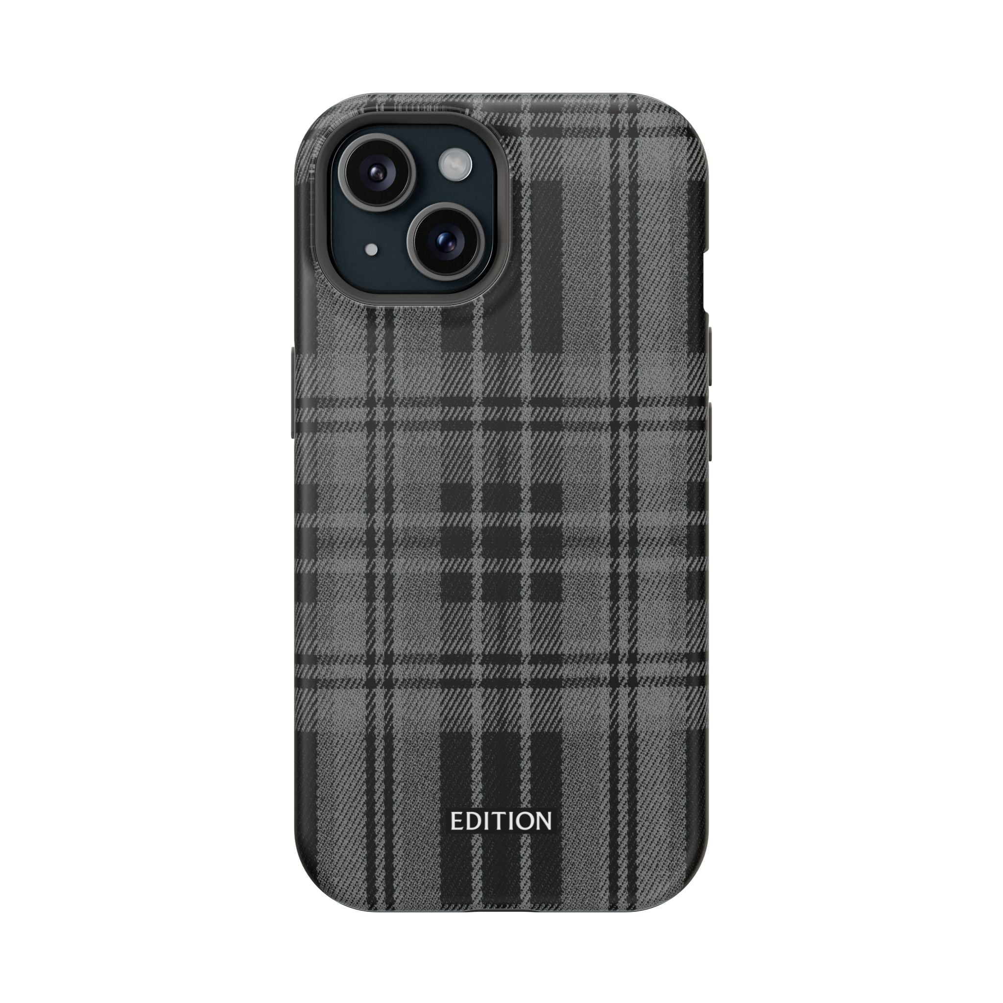 Black Plaid Case