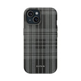 Black Plaid Case