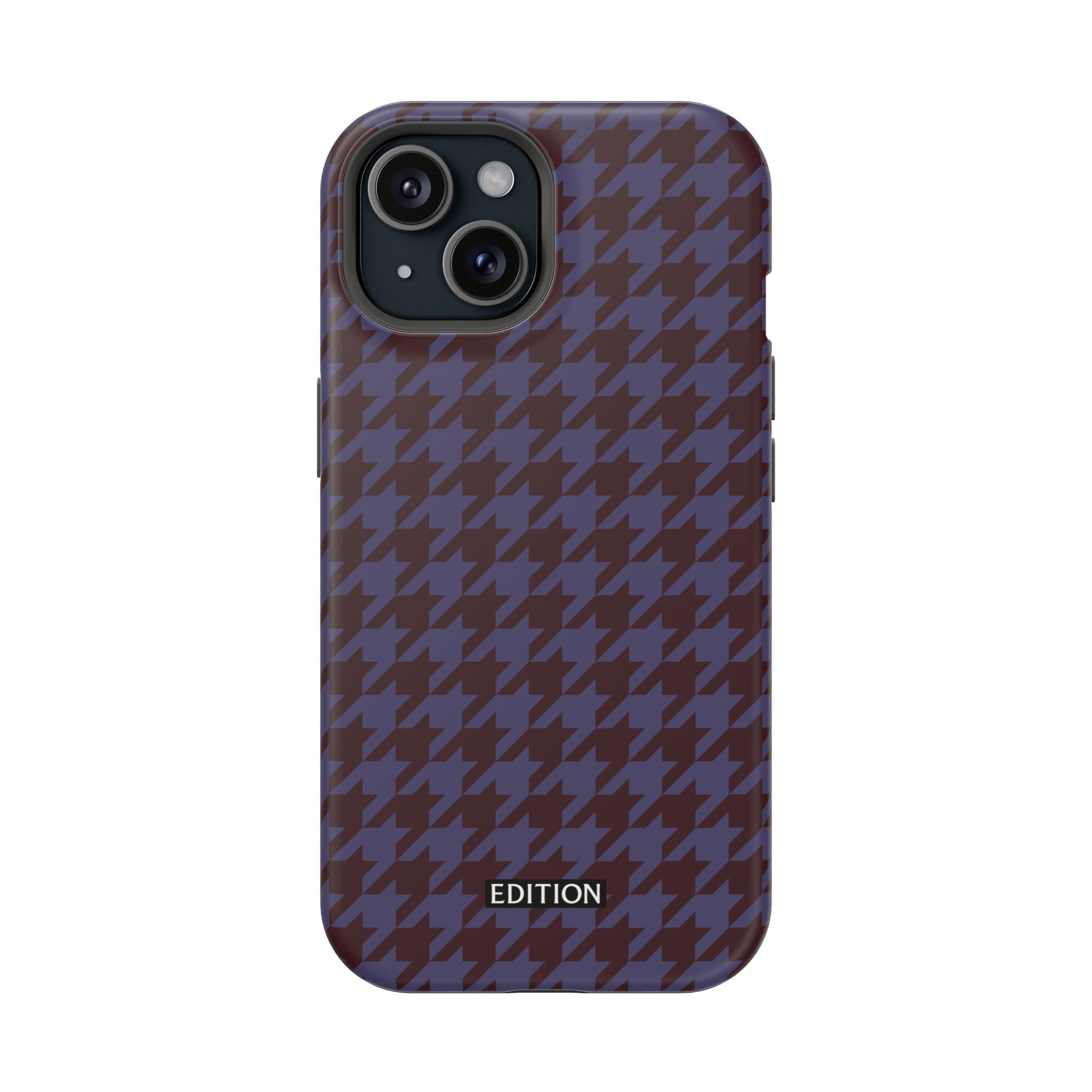 Grape Soda Houndstooth Case