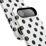 Black and White Polka Dot Case