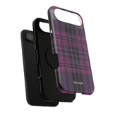 Black and Pink Plaid Case