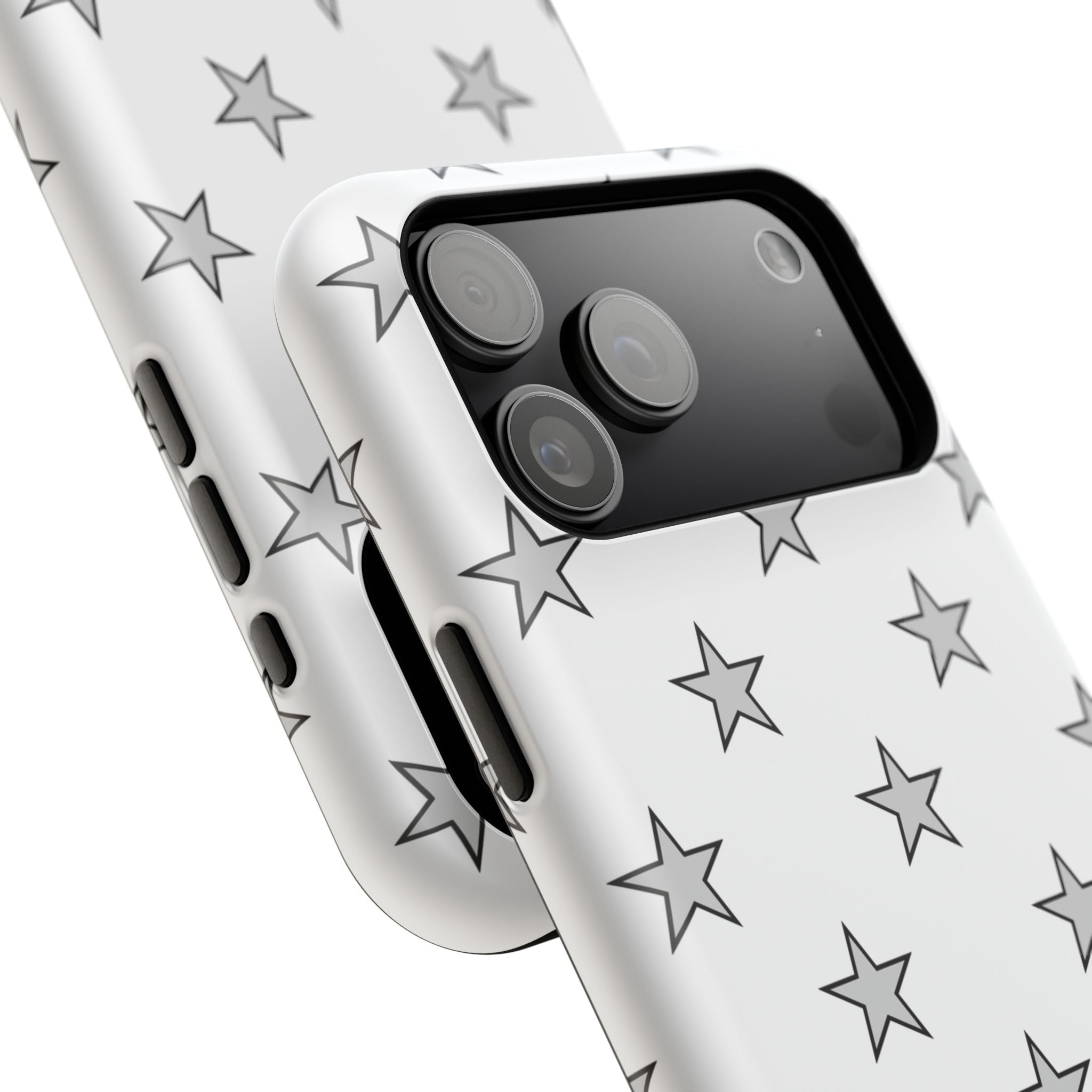 Grey and White Star Case