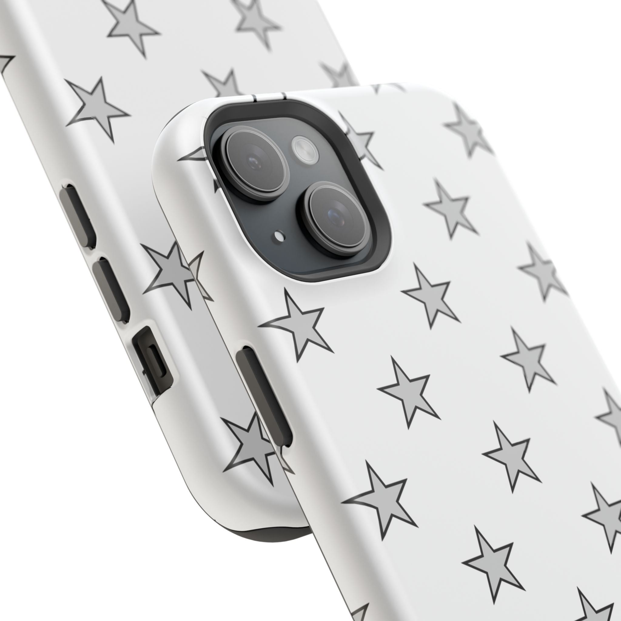 Grey and White Star Case