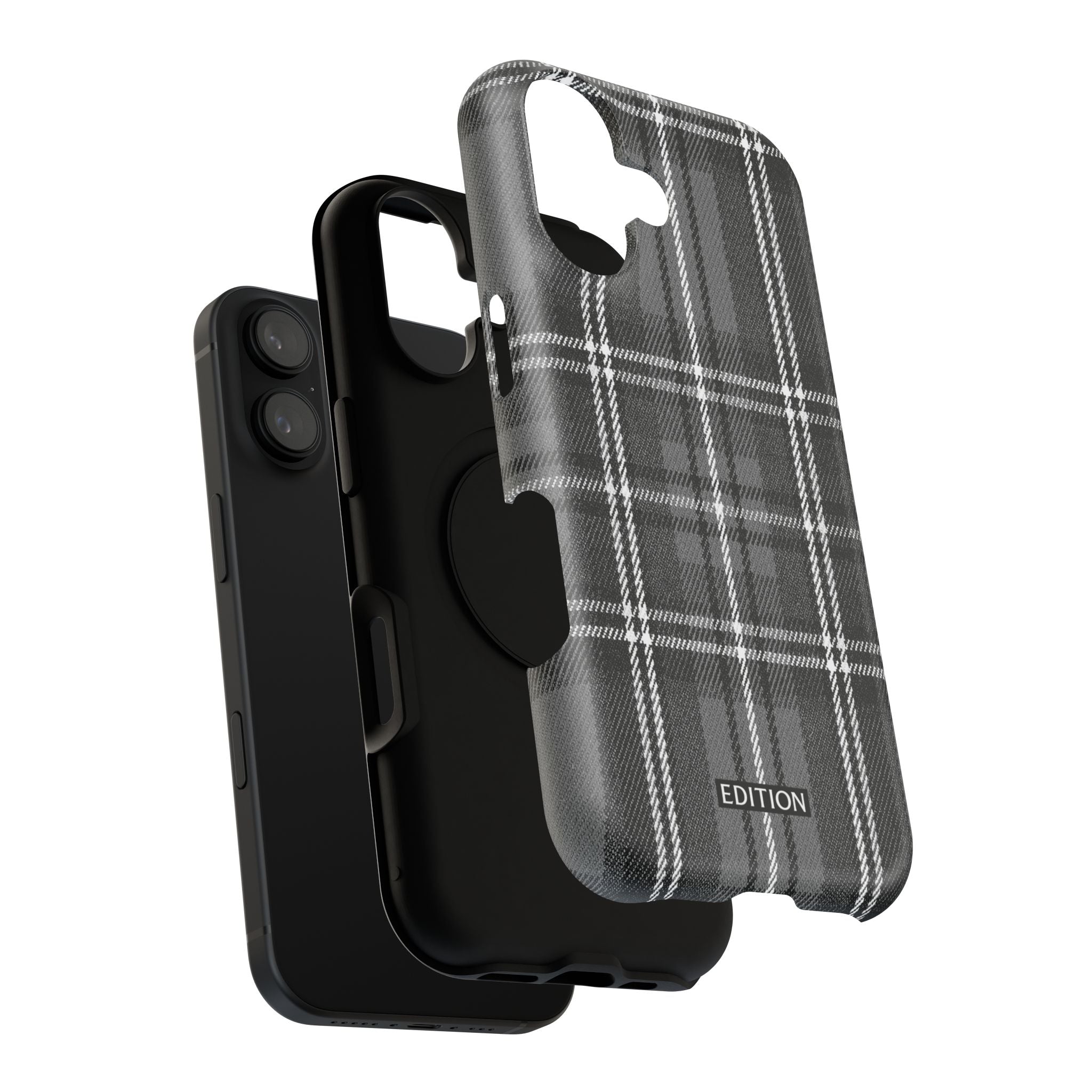 Grey Plaid Case