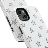 Blue and White Star Case
