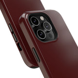 Dark Red Solid Case