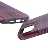 Magenta Plaid Case