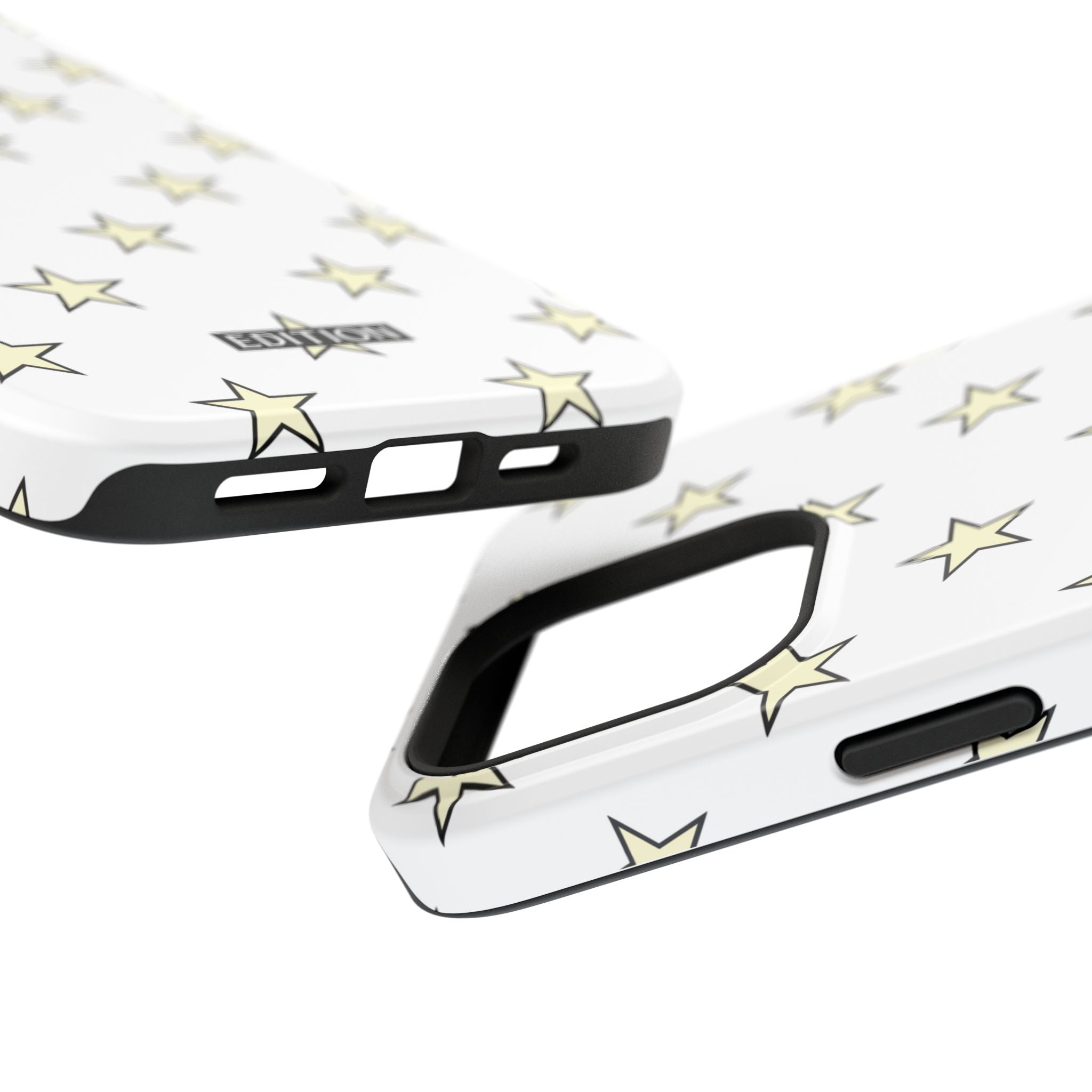 Yellow and White Star Case