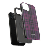Black and Pink Plaid Case