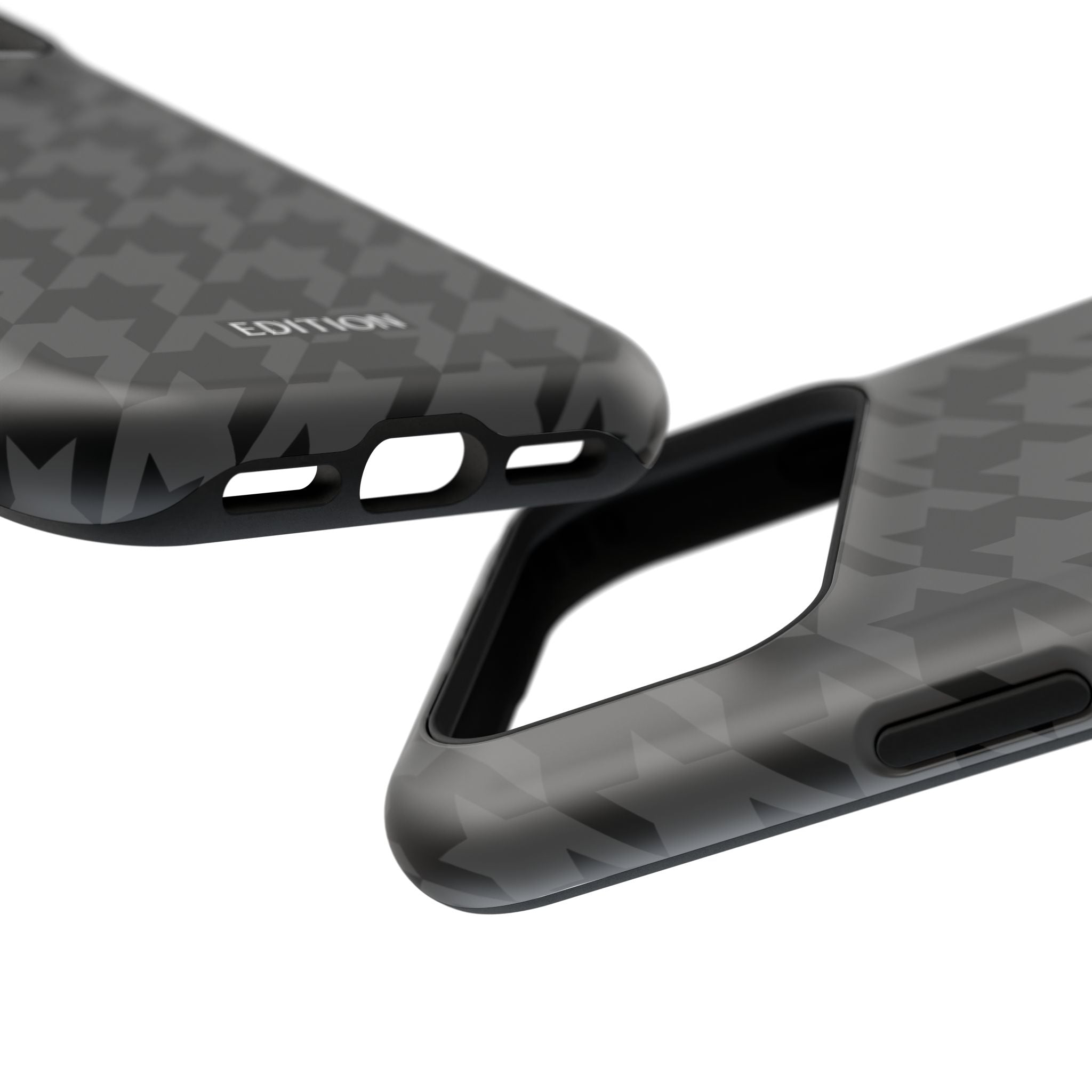 Grey Houndstooth Case