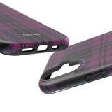 Black and Pink Plaid Case