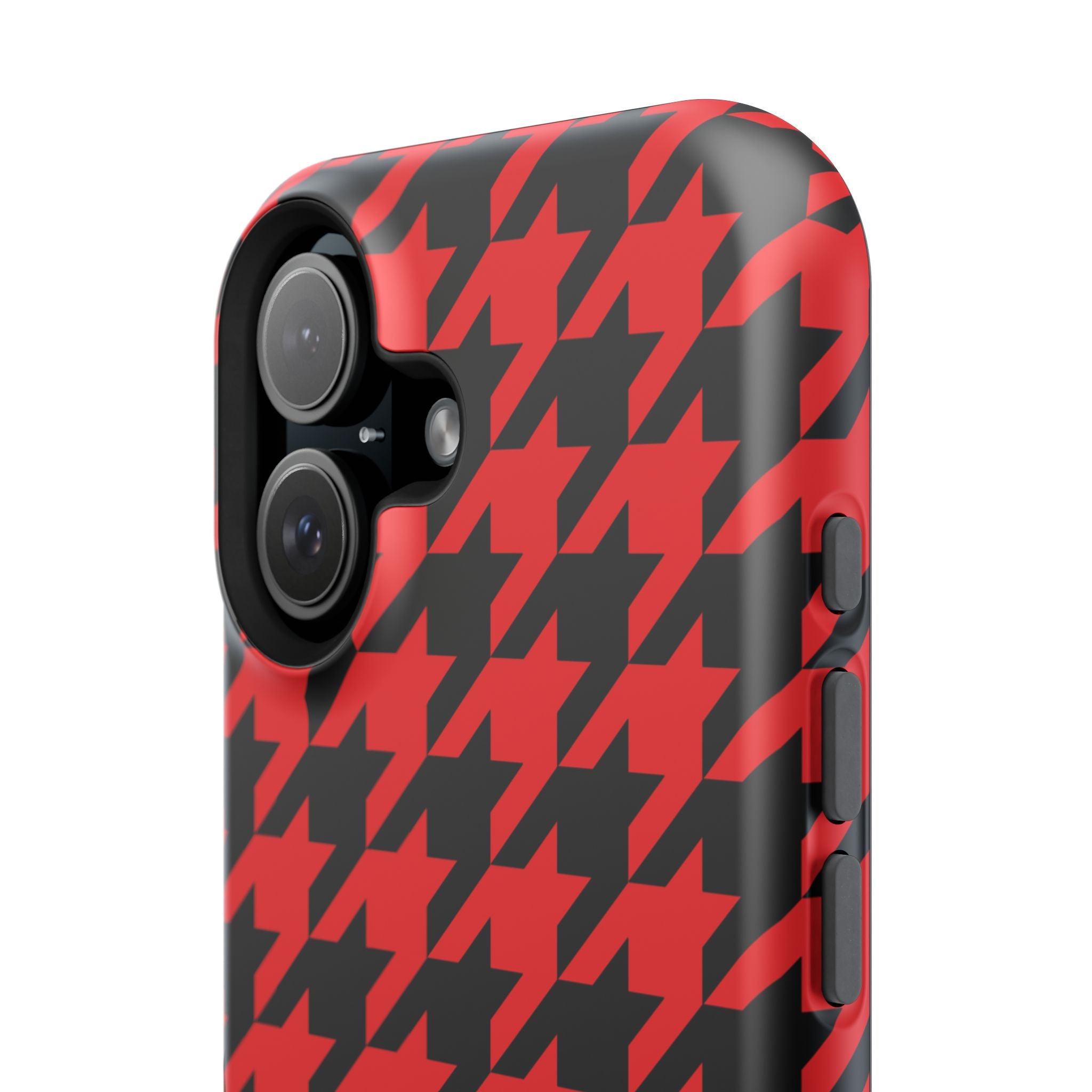 Red Houndstooth Case