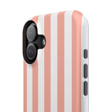 Peach Beach Stripe Case