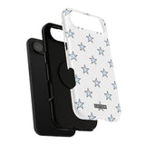 Blue and White Star Case