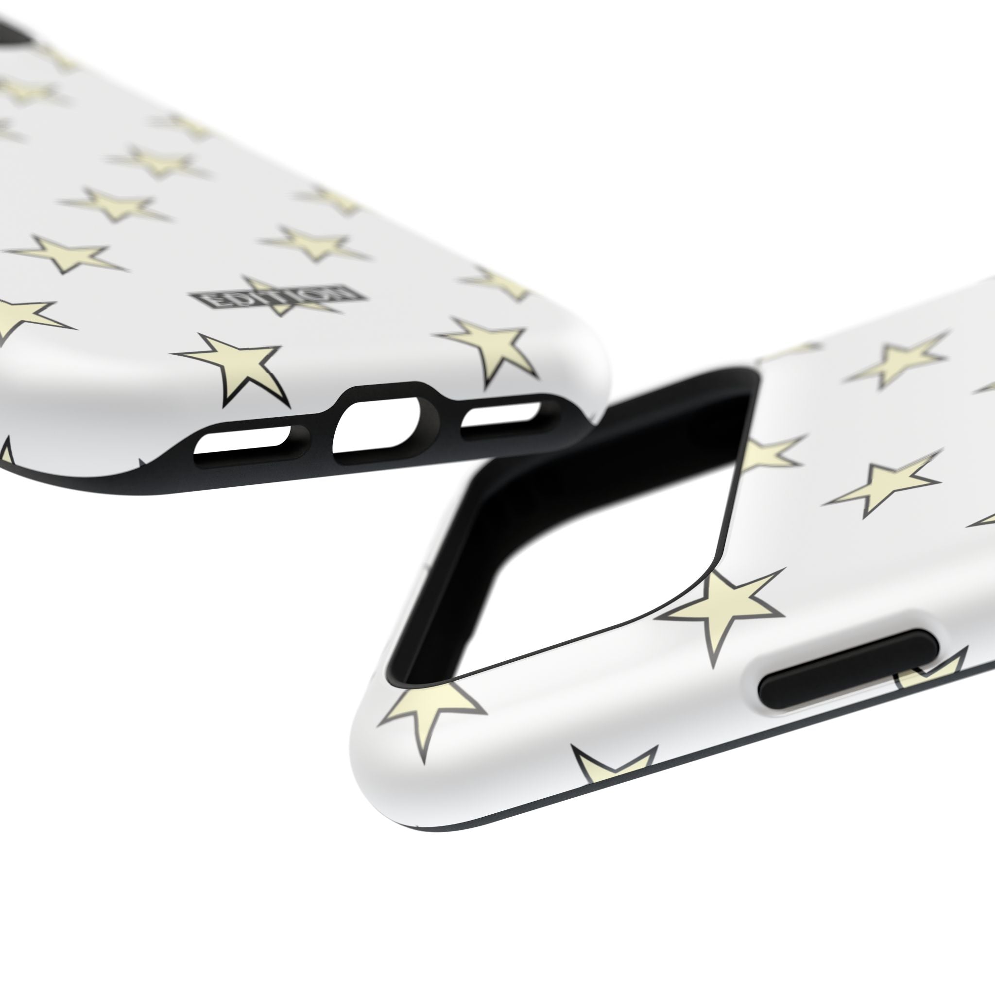 Yellow and White Star Case