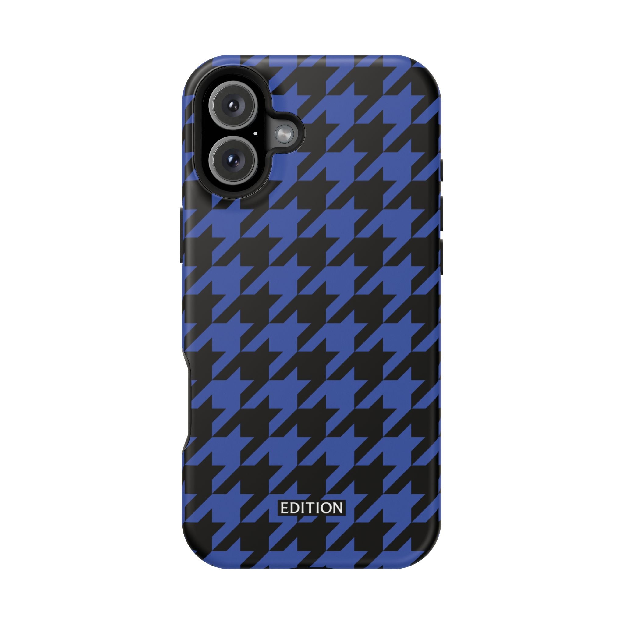 Blue Houndstooth Case