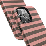 Peach Stripe Case