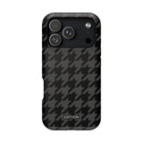 Grey Houndstooth Case
