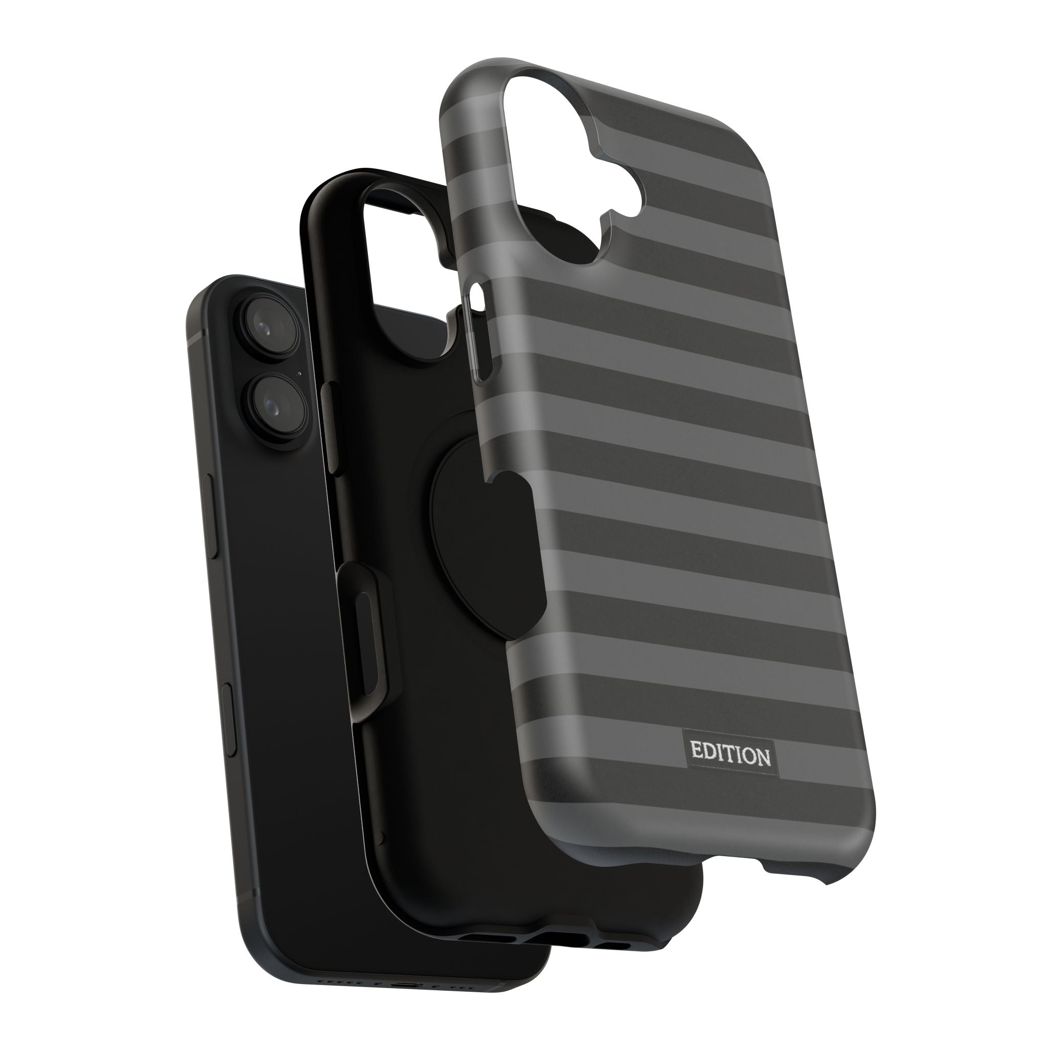 Grey Stripe Case
