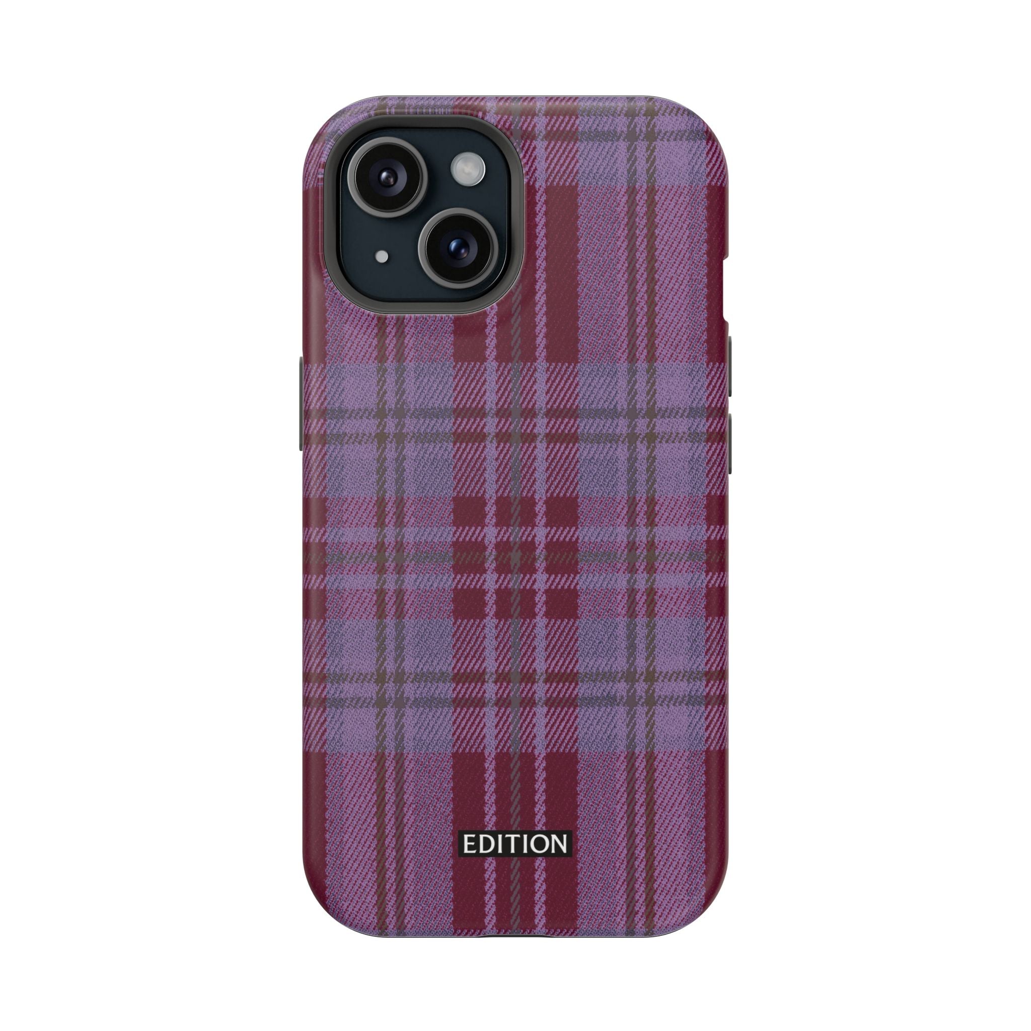 Magenta Plaid Case