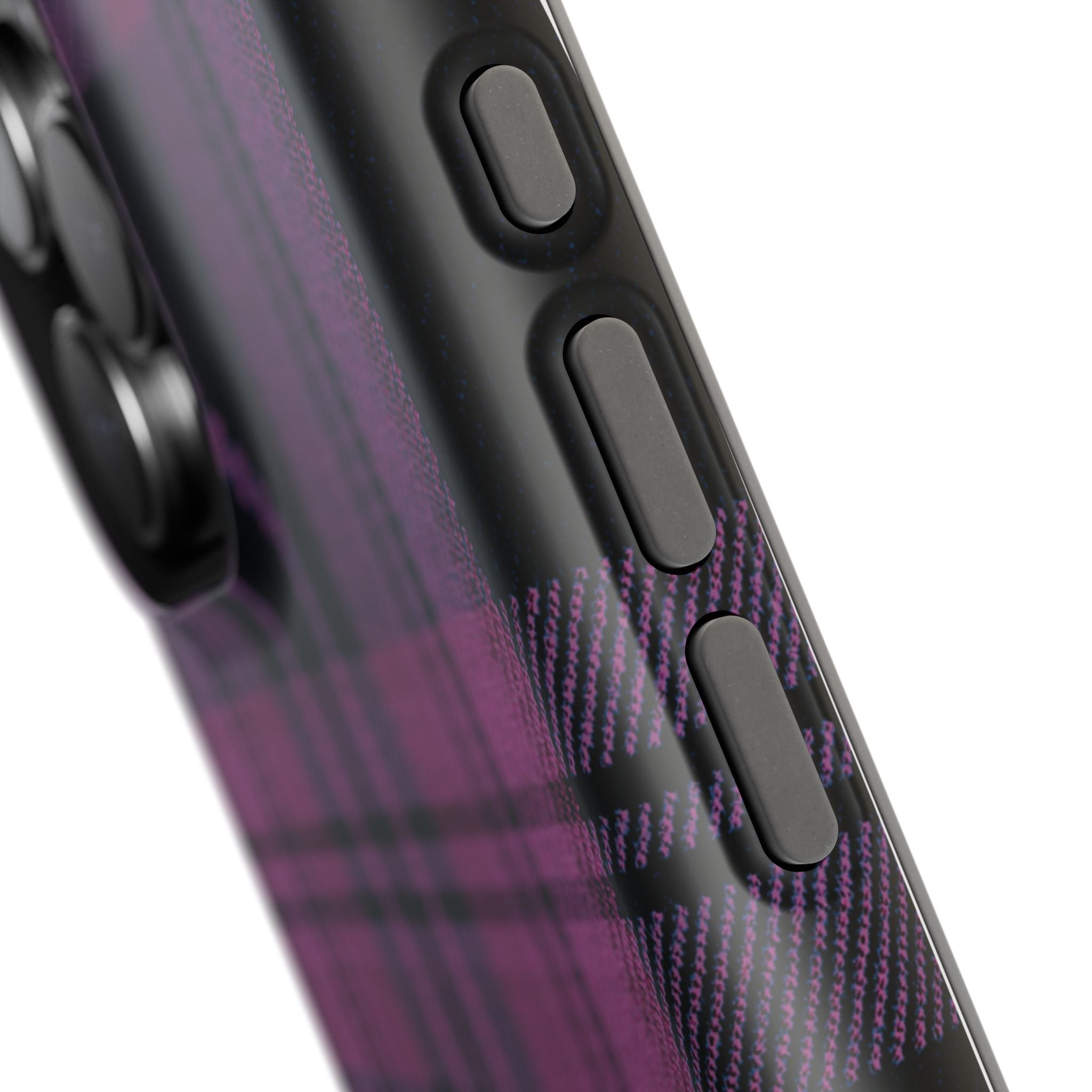 Black and Pink Plaid Case