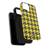 Yellow Houndstooth Case