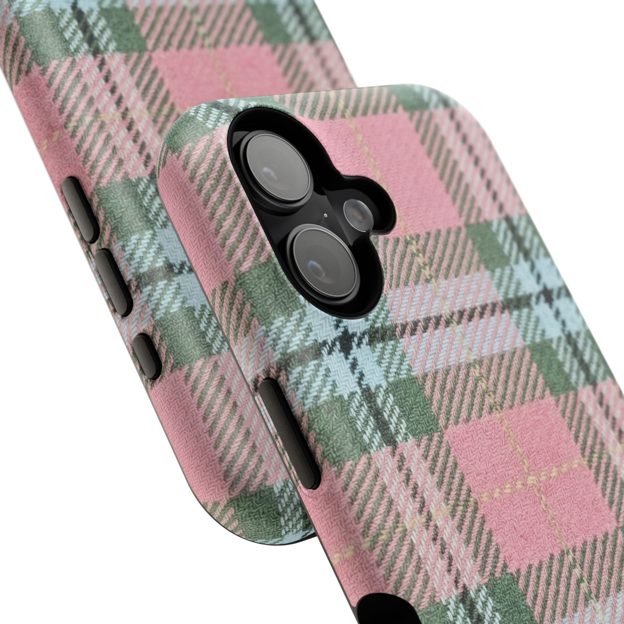 Baby Pink Plaid Case
