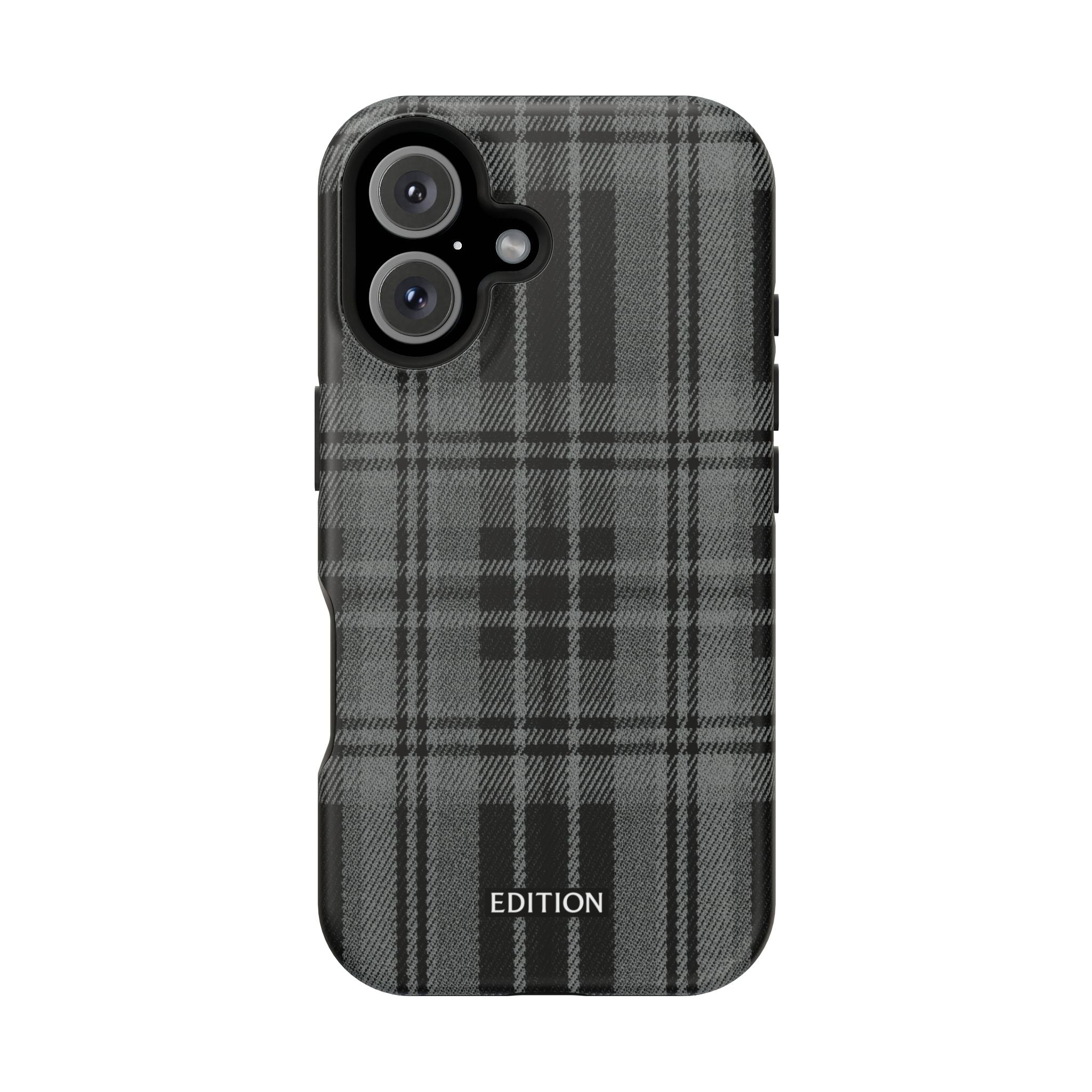 Black Plaid Case
