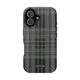 Black Plaid Case