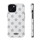 Blue and White Star Case