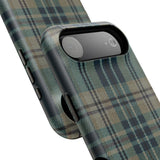 Green and Blue Plaid Case
