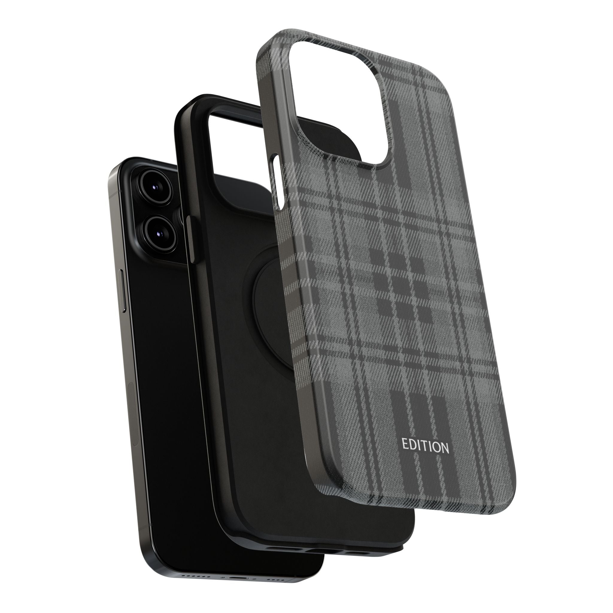 Black Plaid Case