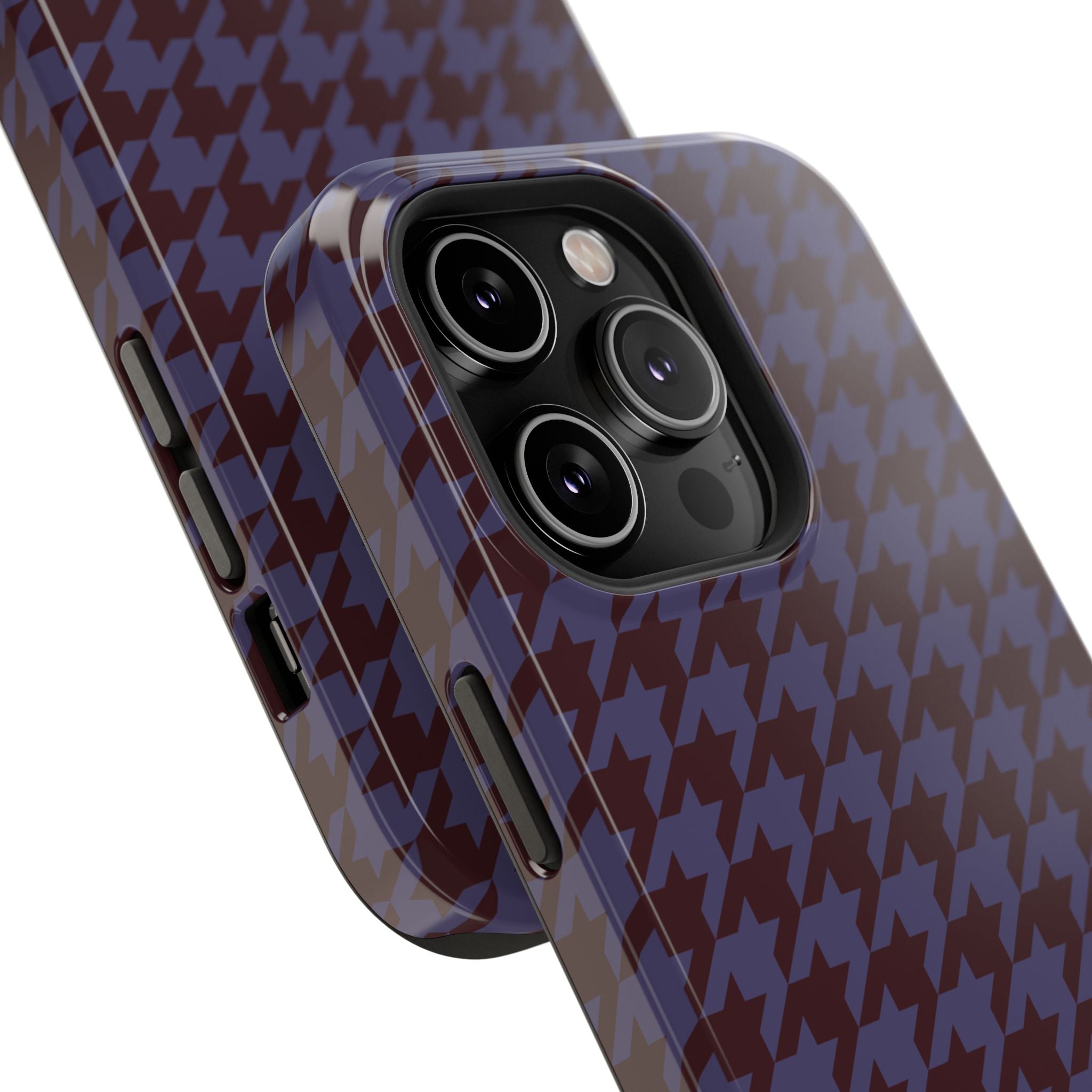 Grape Soda Houndstooth Case