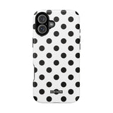 Black and White Polka Dot Case