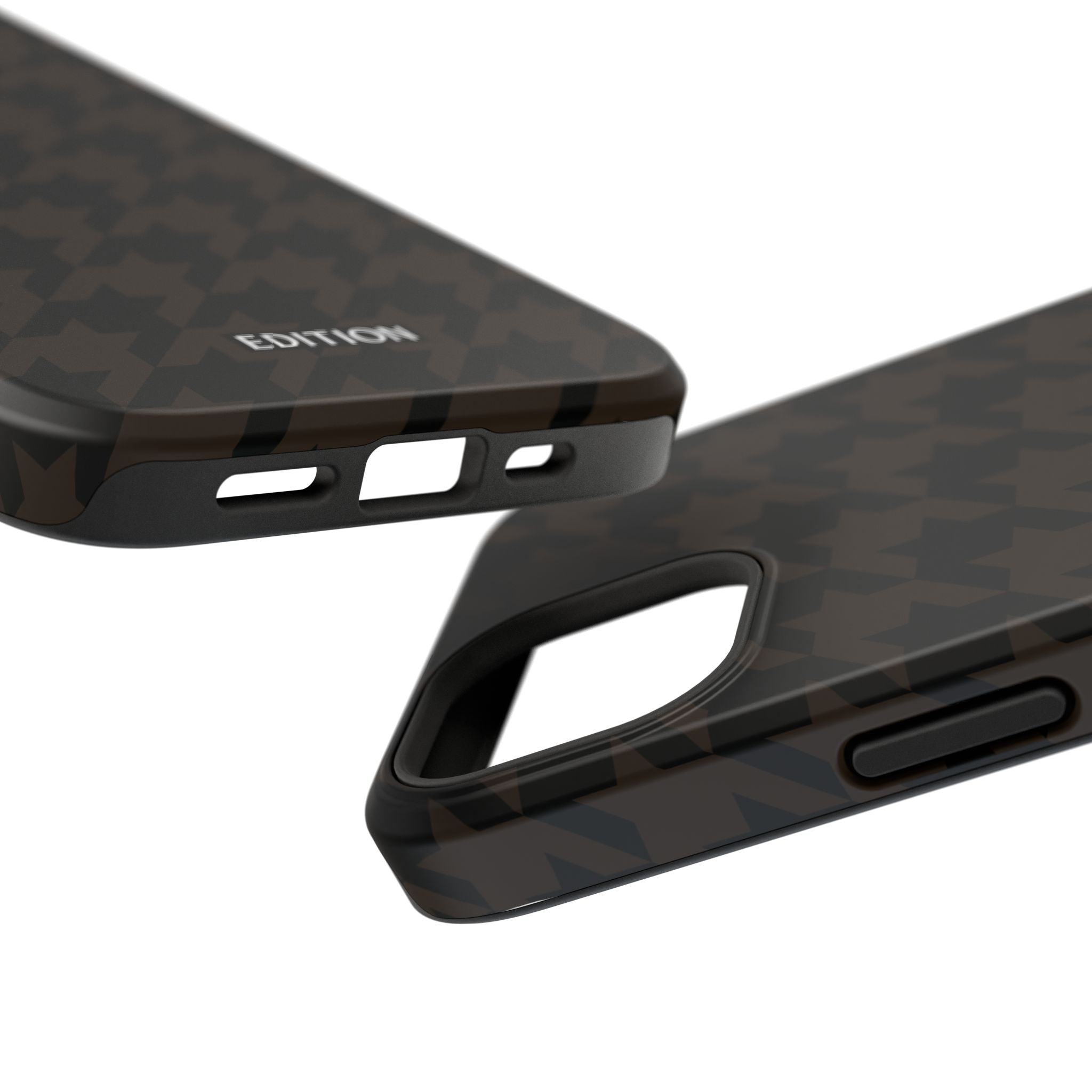 Brown Houndstooth Case