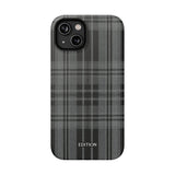 Black Plaid Case