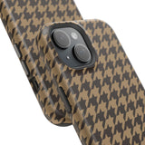 Chocolate Chip Cookie Houndstooth Case