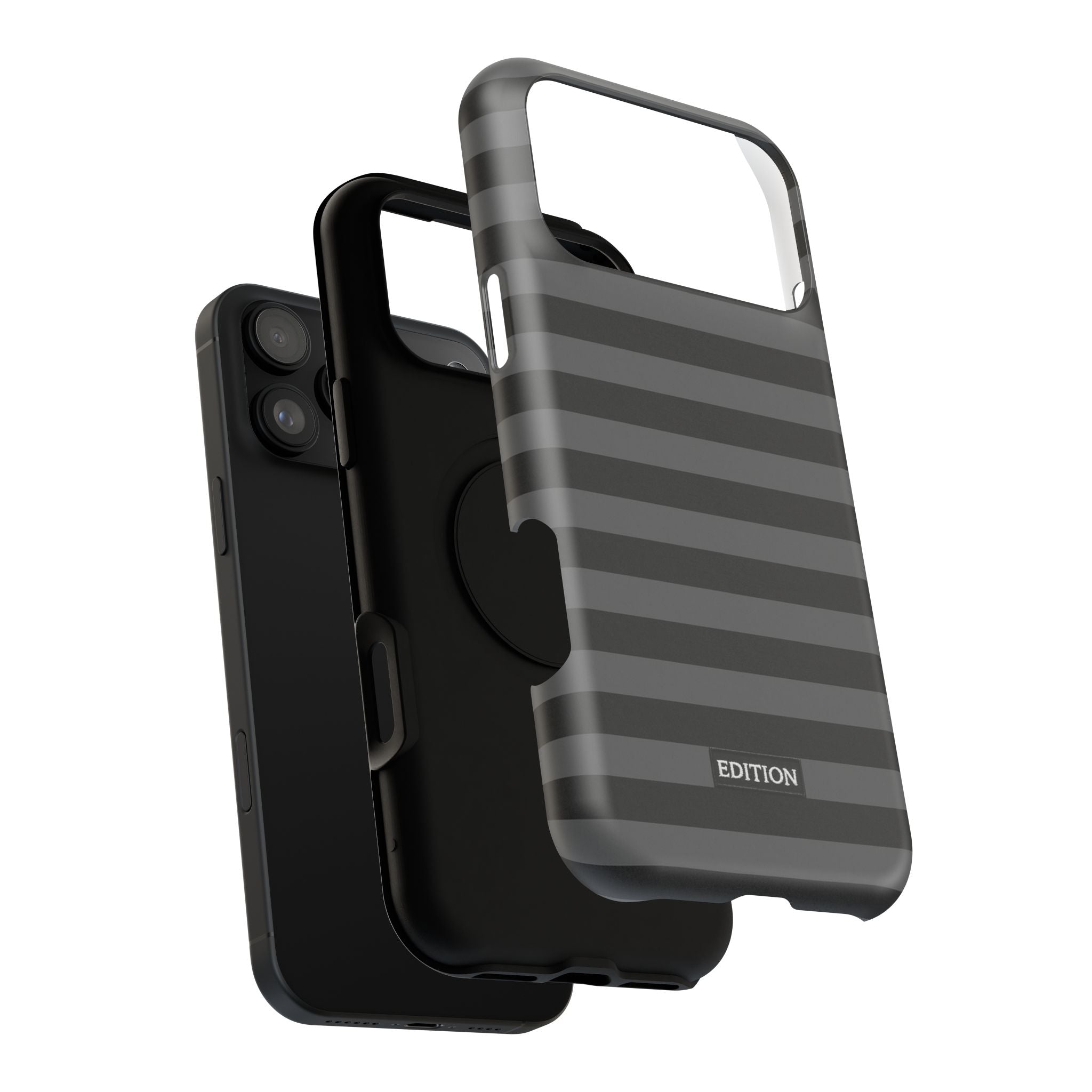 Grey Stripe Case