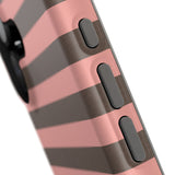 Peach Stripe Case