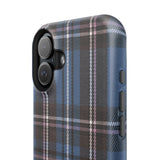 Blue and Pink Plaid Case