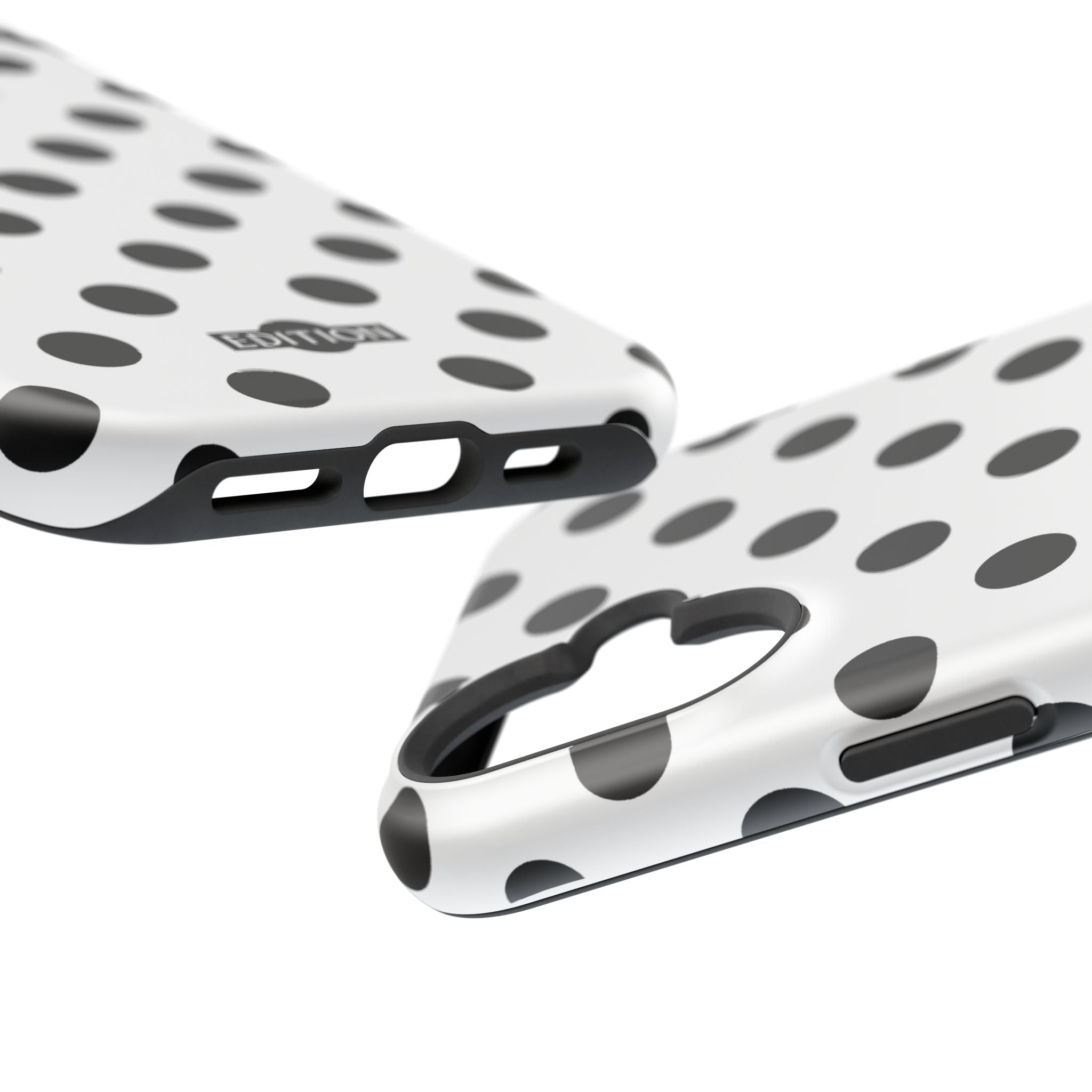 Black and White Polka Dot Case