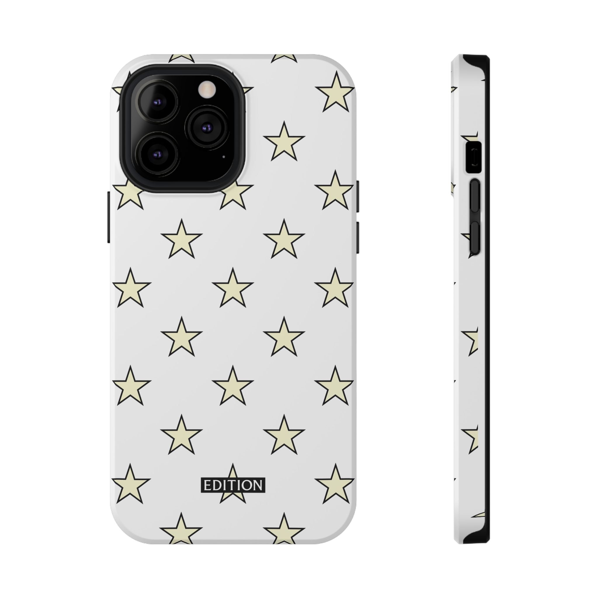 Yellow and White Star Case