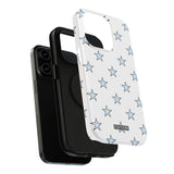 Blue and White Star Case