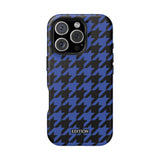 Blue Houndstooth Case