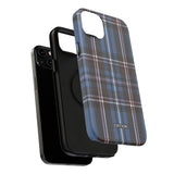 Blue and Pink Plaid Case