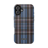 Blue and Pink Plaid Case