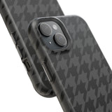 Grey Houndstooth Case