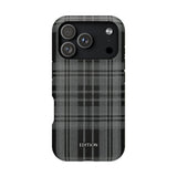 Black Plaid Case