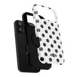 Black and White Polka Dot Case